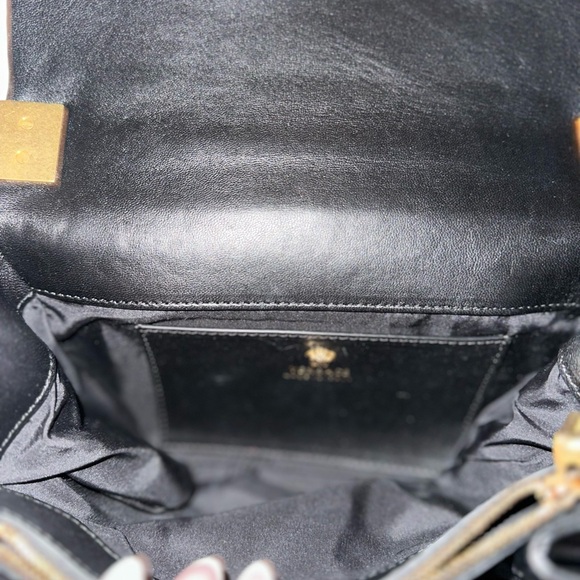 Versace Black and Gold Women's Bag - Picture 6 of 7
